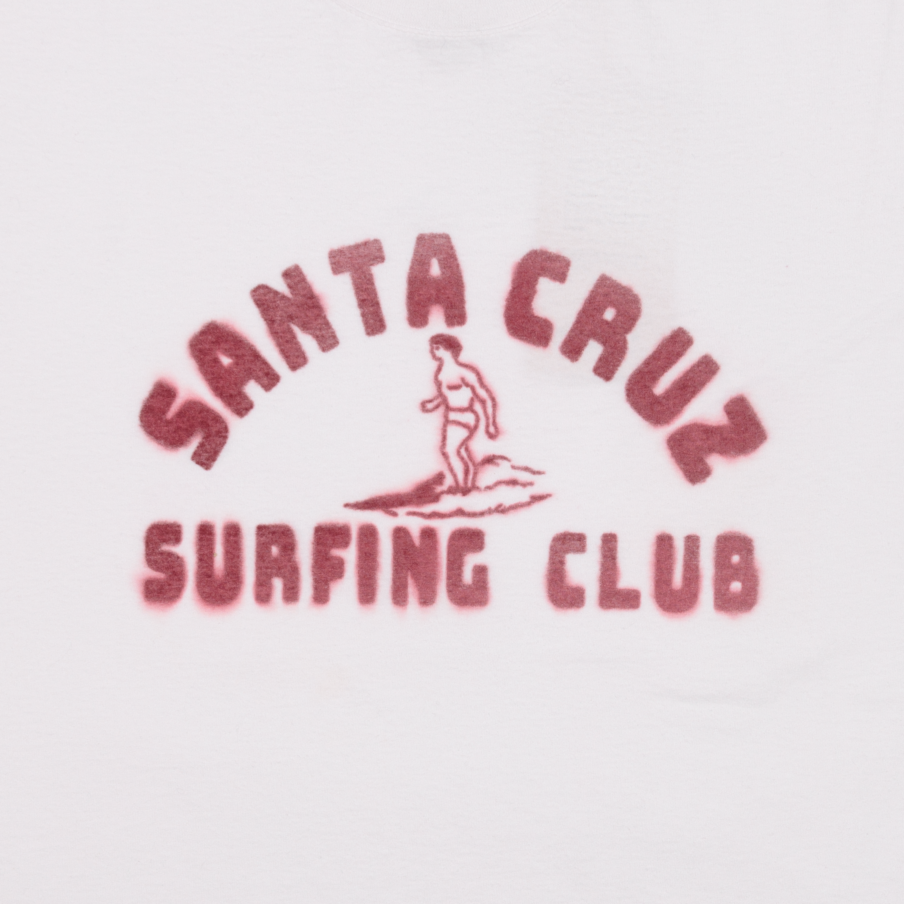 Tシャツ・カットソー WILD DONKEY Men T Shirts SANTA CRUZ WHITE White White Santa Cruz T-shirt – Wild Donkey