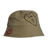 Heart Scribble Vintage Hat
