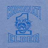 Blue Cincinnati Elder Print Hoodie