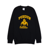 Black Graphic Print Sweatshirt