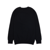 Black Graphic Print Sweatshirt