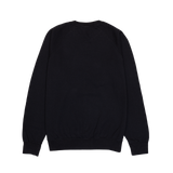 Black Wild Donkey Print Sweatshirt