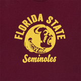 Maroon Florida State Seminoles Printed T-shirt