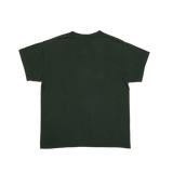 Dark Green American Airborne Graphic Print T-shirt