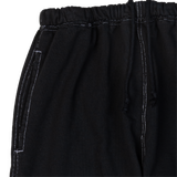 Black West Point Logo Print Sweatpants