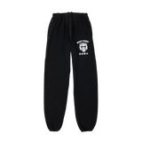 Black West Point Logo Print Sweatpants
