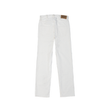 Cream Character Print Corduroy Trousers