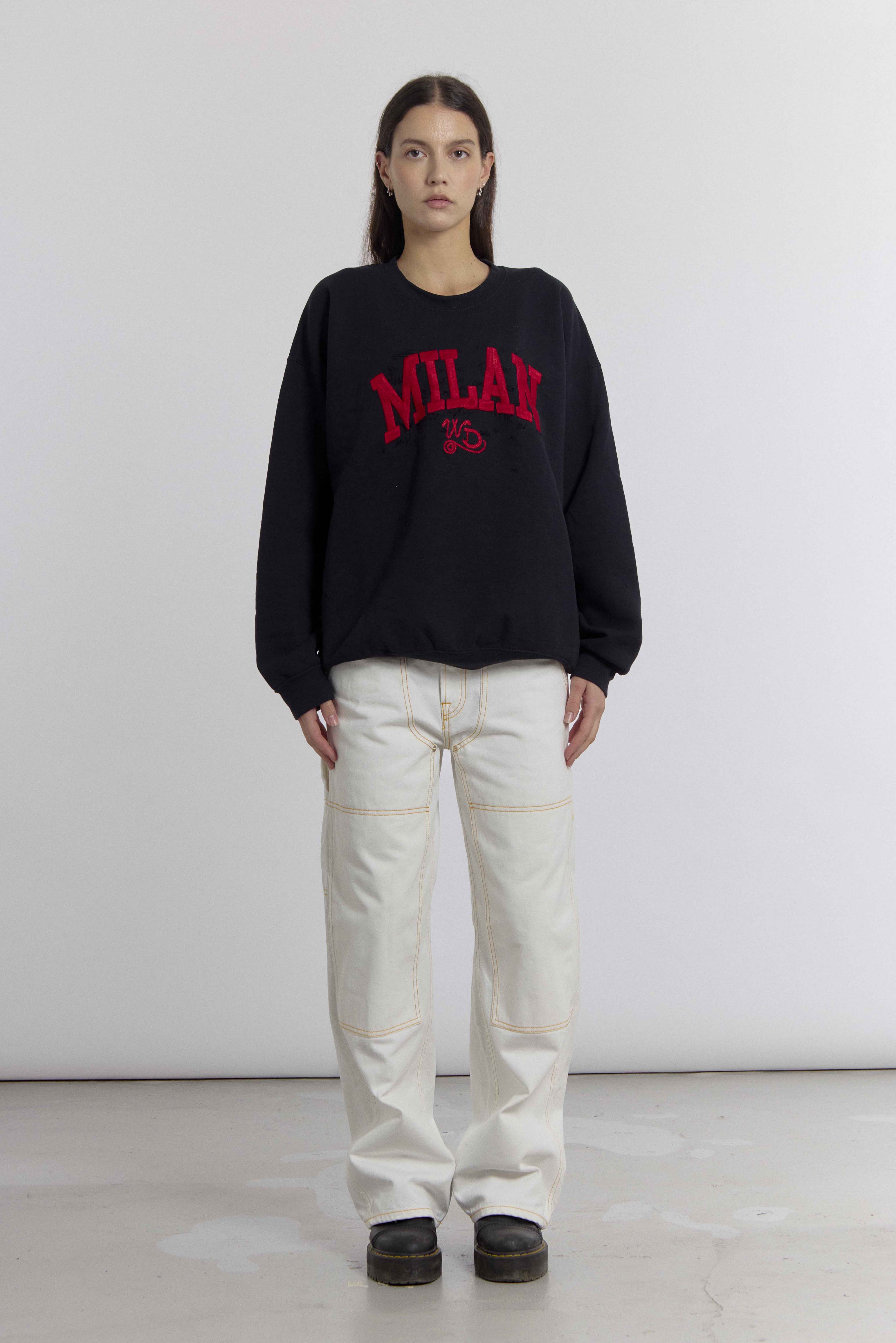 スウェット・トレーナー Wild Donkey FZ L Half-Zip Sweatshirt FZ-ELL-WD018 S Wild Donkey(ワイルドドンキー) スウェット・トレーナー