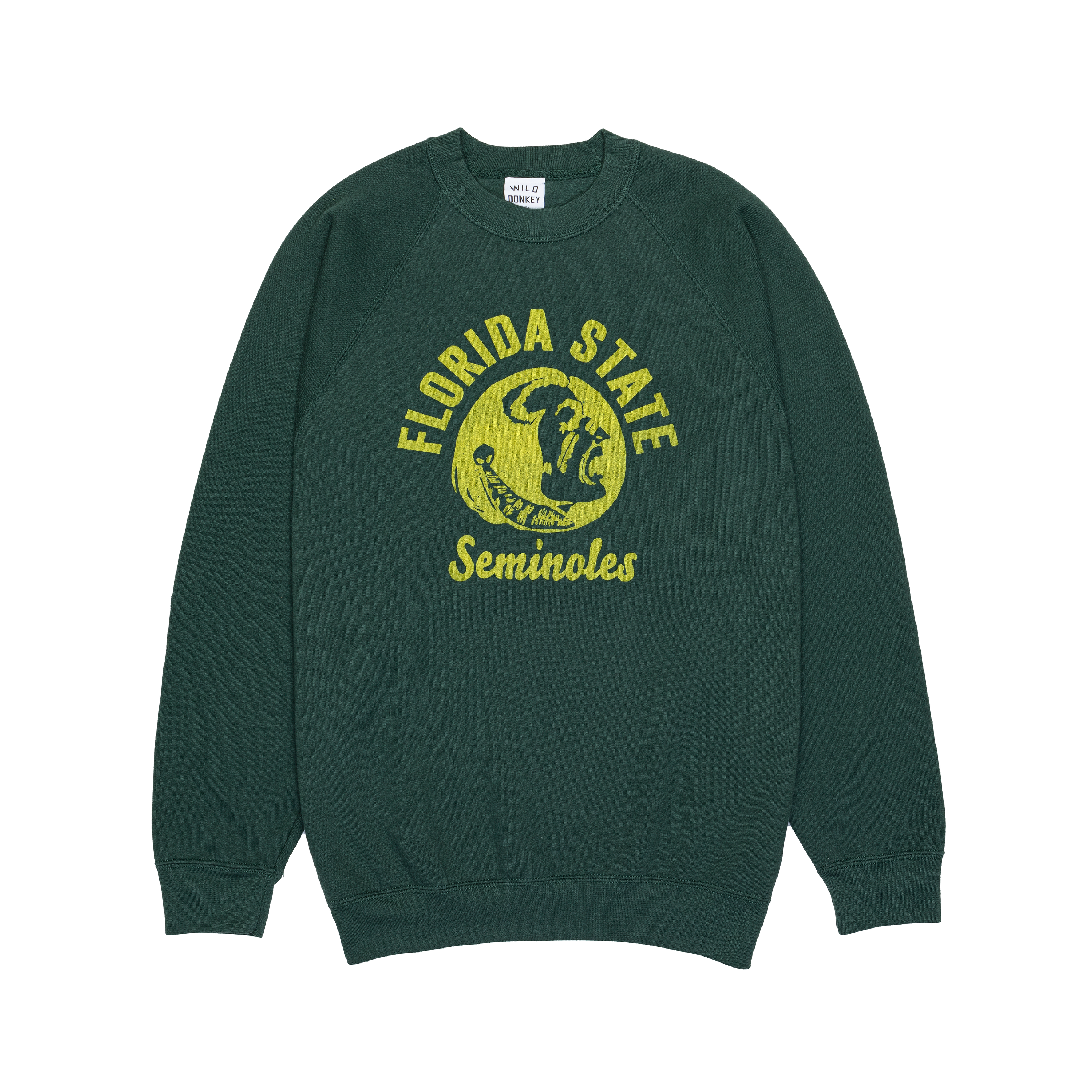 Green Florida State Seminoles Printed Sweatshirt