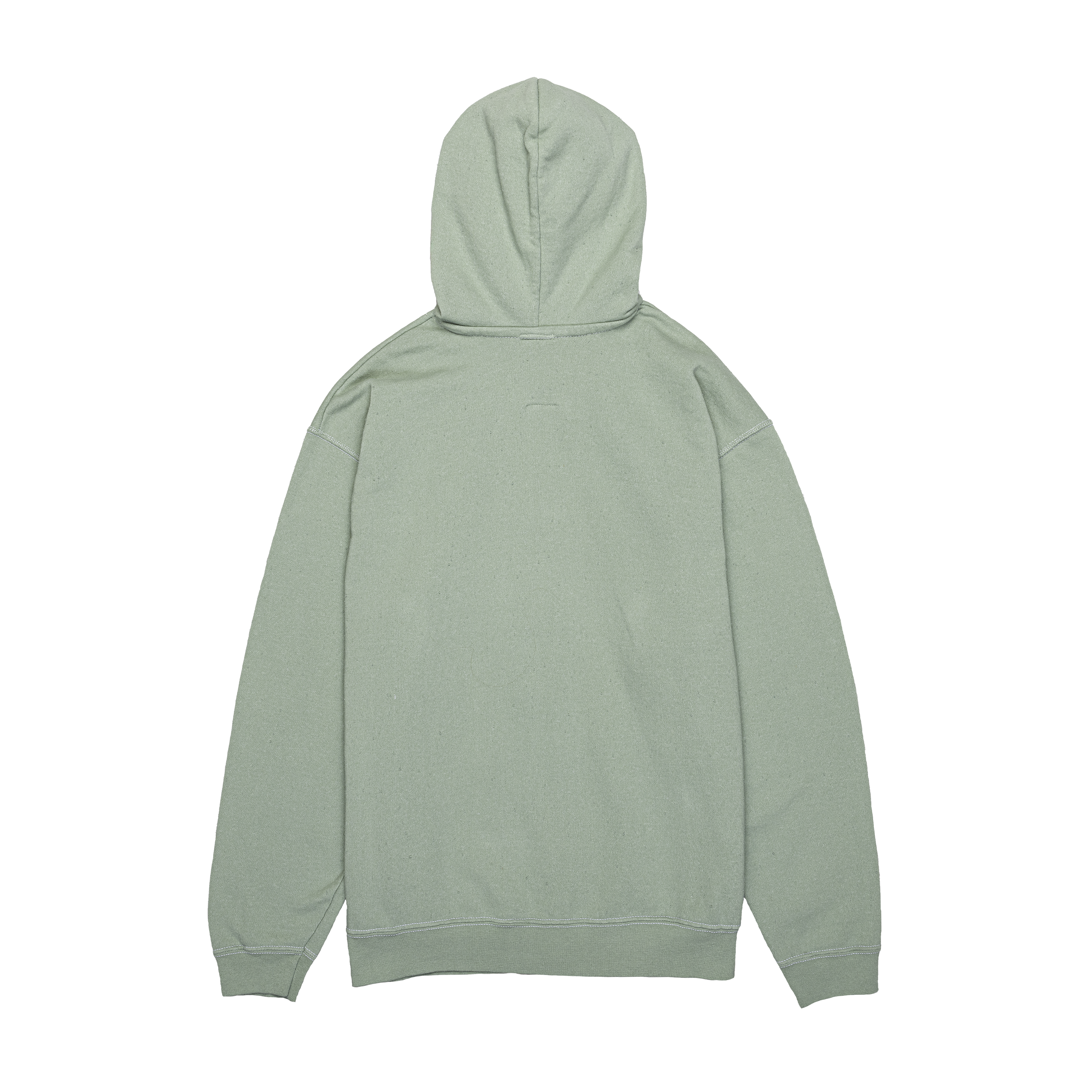 Green Wild Donkey Logo Zip-Up Hoodie