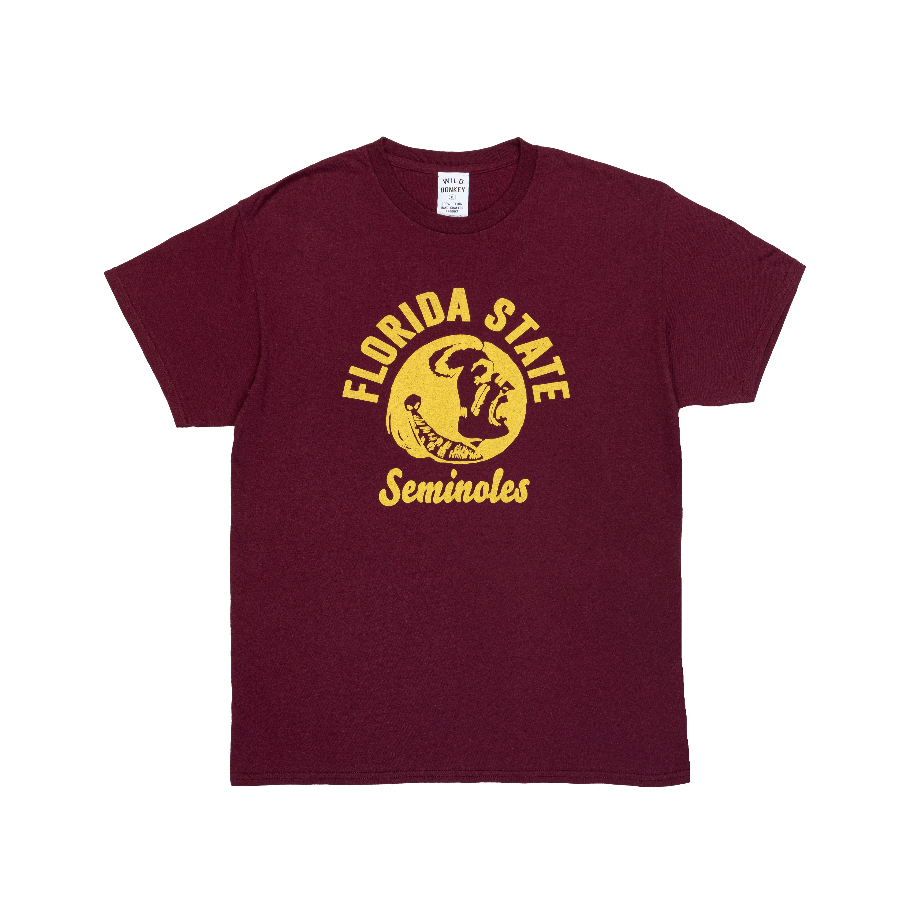 Maroon Florida State Seminoles printed T-shirt