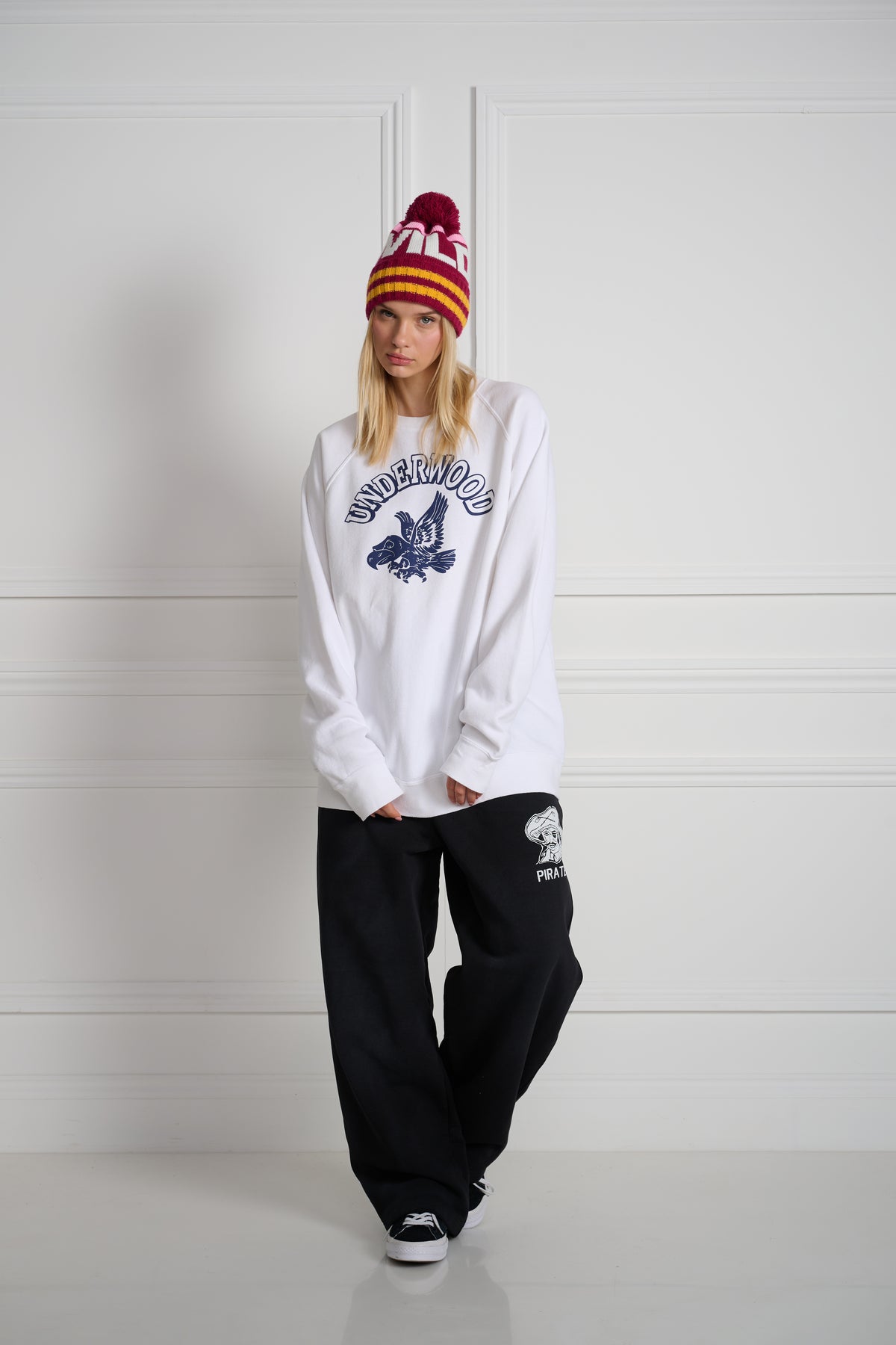 Underwood Raglan Sleeves Crewneck