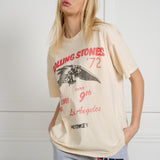 Wild Donkey X Rolling Stones T-Shirt Cream